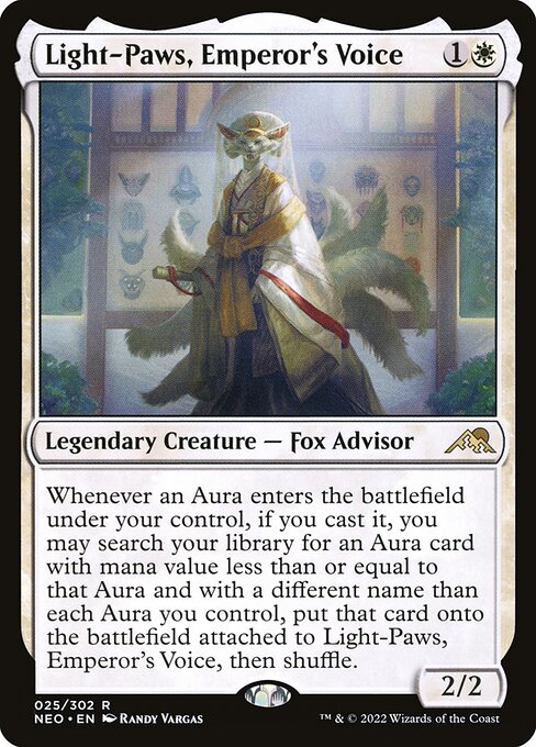 Light-Paws, Emperor's Voice - Kamigawa: Neon Dynasty - R - 25