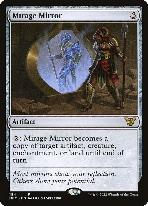 Mirage Mirror - Commander: Kamigawa: Neon Dynasty - R - 154