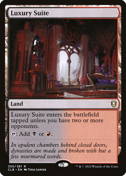Luxury Suite - Commander Legends: Battle for Baldur's Gate - R - 355