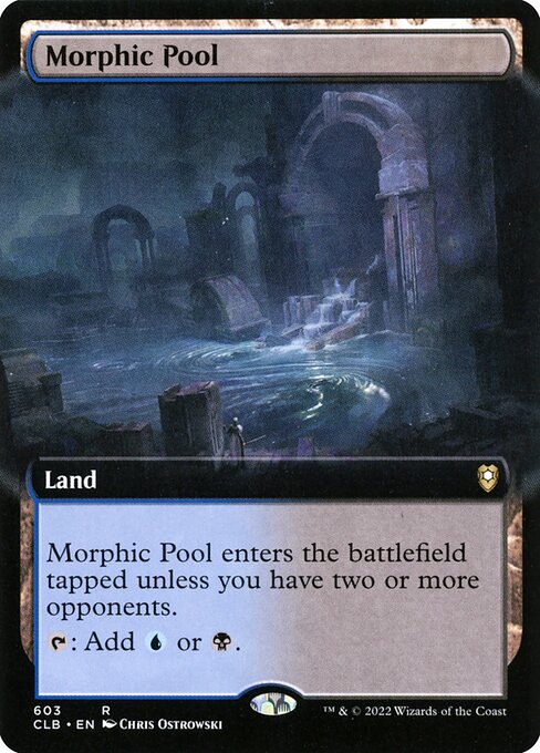 Morphic Pool (Extended Art) - Commander Legends: Battle for Baldur's Gate - R - 603