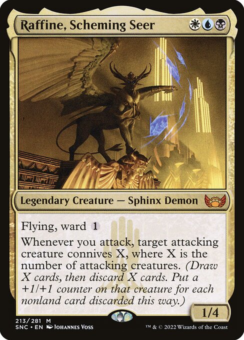 Raffine, Scheming Seer - Streets of New Capenna - M - 213