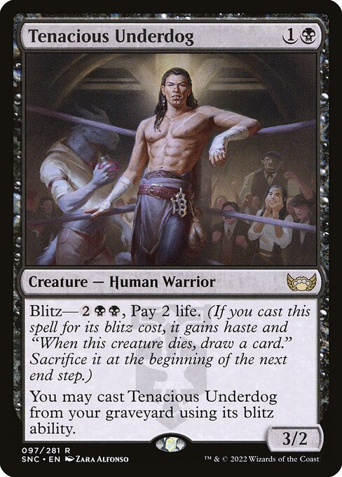 Tenacious Underdog - Streets of New Capenna - R - 97