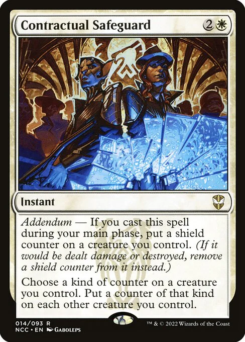 Contractual Safeguard - Commander: Streets of New Capenna - R - 14