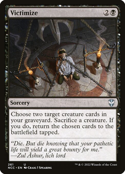 Victimize - Commander: Streets of New Capenna - U - 261