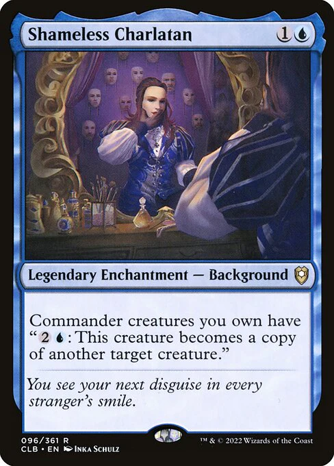 Shameless Charlatan - Prerelease Cards - R - 96