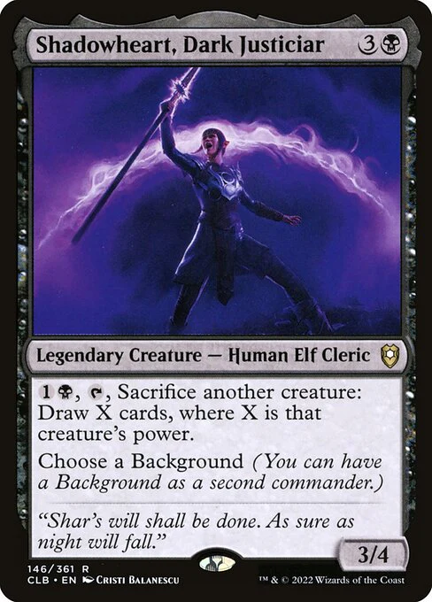 Shadowheart, Dark Justiciar - Prerelease Cards - R - 146