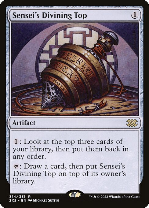 Sensei's Divining Top - Double Masters 2022 - R - 314