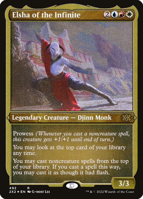 Elsha of the Infinite (Foil Etched) - Double Masters 2022 - R - 492