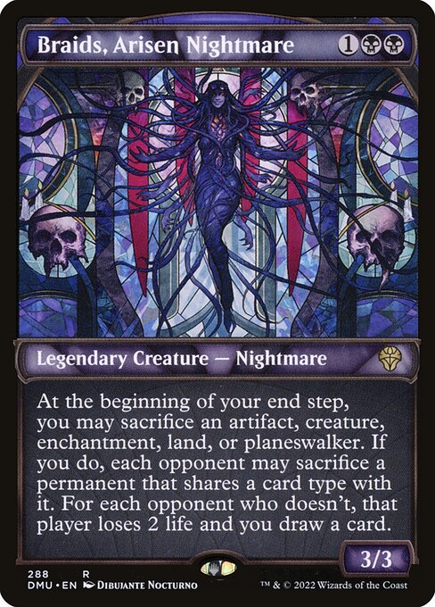 Braids, Arisen Nightmare (Showcase) - Dominaria United - R - 288