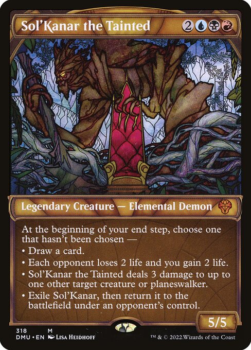 Sol'Kanar the Tainted (Showcase) - Dominaria United - M - 318