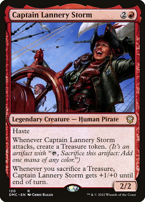 Captain Lannery Storm - Commander: Dominaria United - R - 120