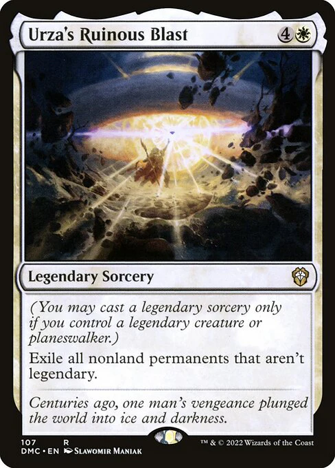 Urza's Ruinous Blast - Commander: Dominaria United - R - 107