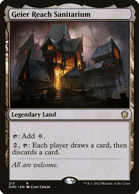 Geier Reach Sanitarium - Commander: Dominaria United - R - 213