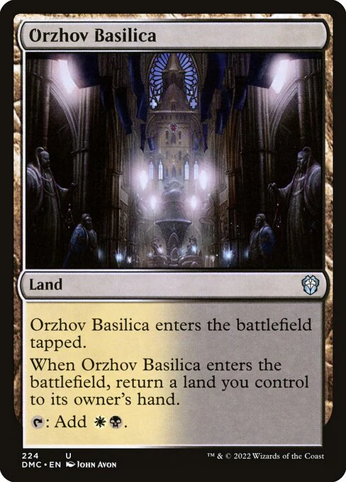 Orzhov Basilica - Commander: Dominaria United - C - 224