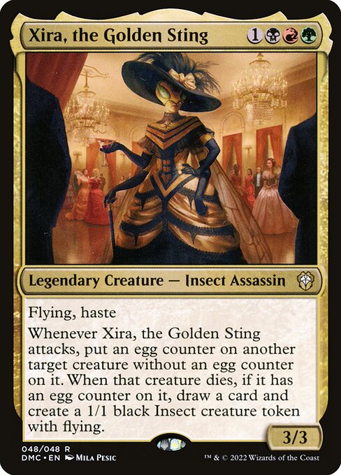Xira, the Golden Sting - Commander: Dominaria United - R - 48