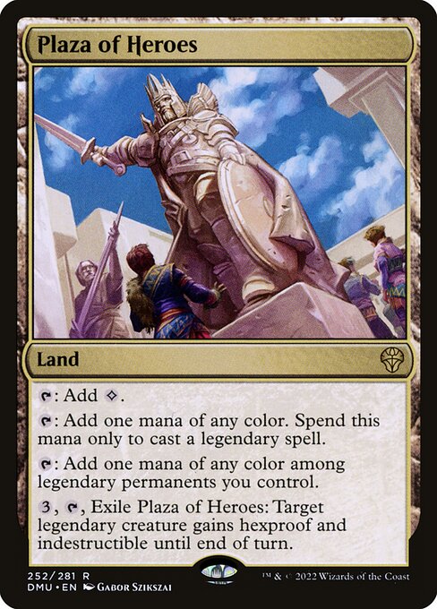 Plaza of Heroes - Promo Pack: Dominaria United - R - 252