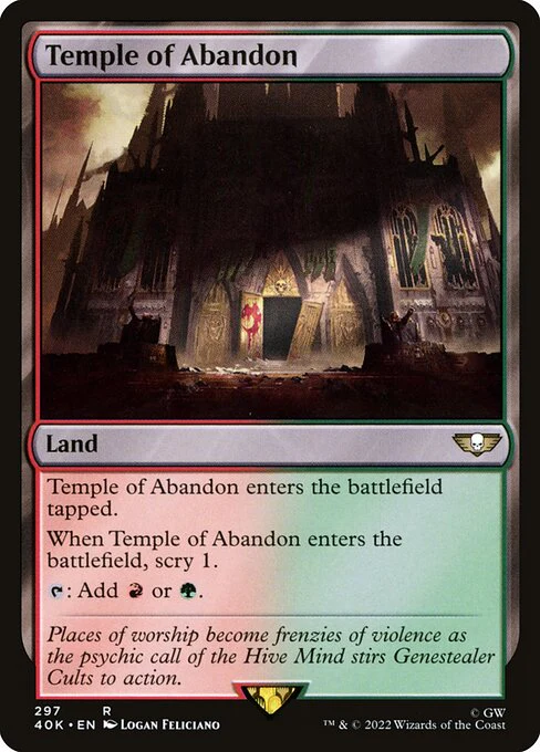 Temple of Abandon - Universes Beyond: Warhammer 40,000 - R - 297