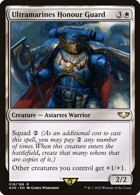 Ultramarines Honour Guard - Universes Beyond: Warhammer 40,000 - R - 18