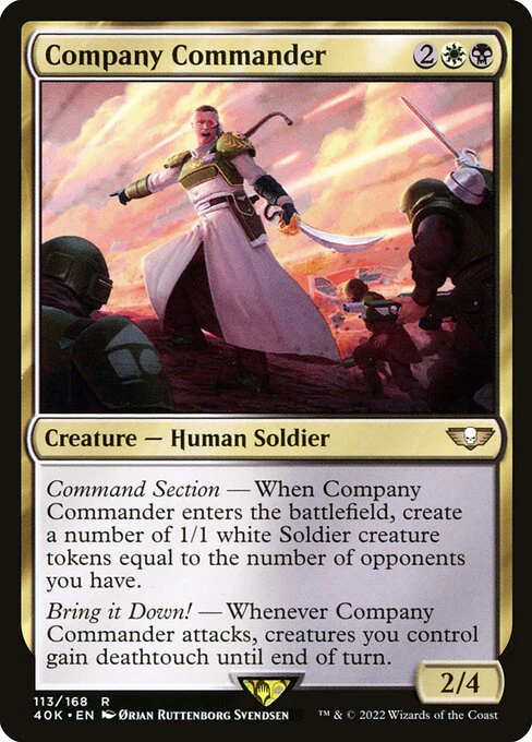 Company Commander - Universes Beyond: Warhammer 40,000 - R - 113