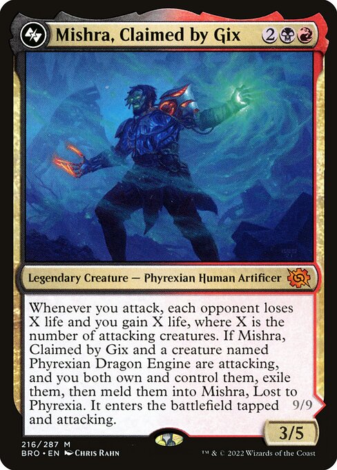 Mishra, Claimed by Gix - The Brothers' War - M - 216