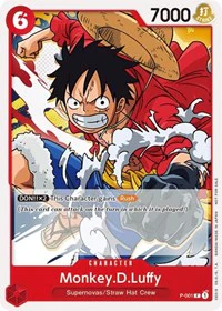 Monkey.D.Luffy (Super Pre-Release) [Participant] - One Piece Promotion Cards - PR - P-001