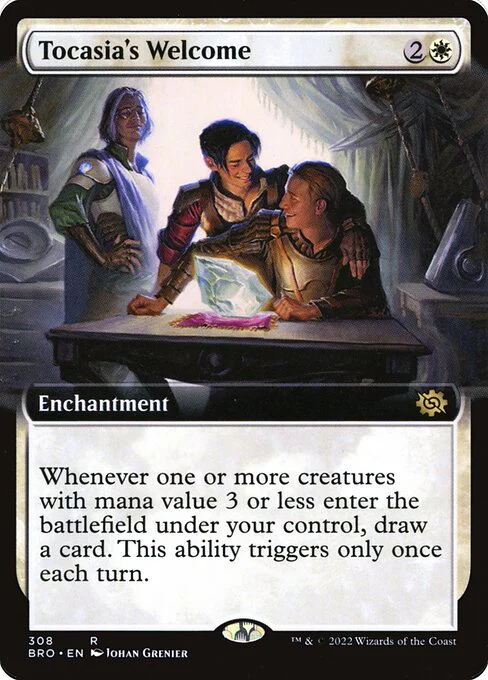 Tocasia's Welcome (Extended Art) - The Brothers' War - R - 308