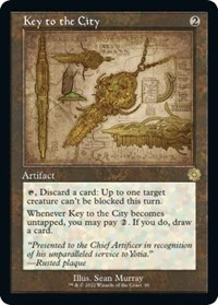 Key to the City (Schematic) - The Brothers' War: Retro Frame Artifacts - R - 90