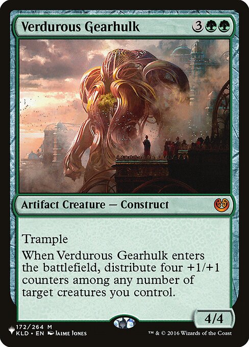 Verdurous Gearhulk - The List Reprints - M - 172/264