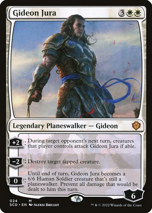 Gideon Jura - Starter Commander Decks - M - 24