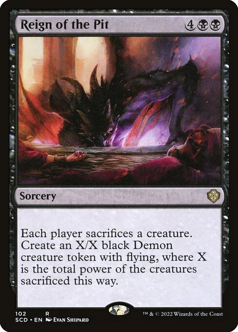 Reign of the Pit - Starter Commander Decks - R - 102