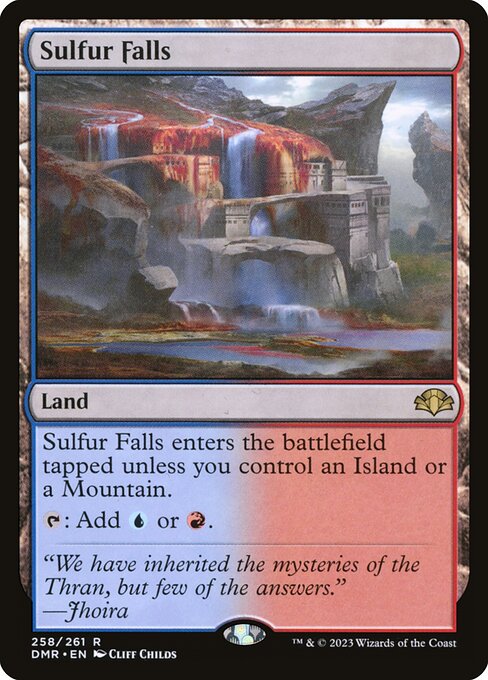 Sulfur Falls - Dominaria Remastered - R - 258