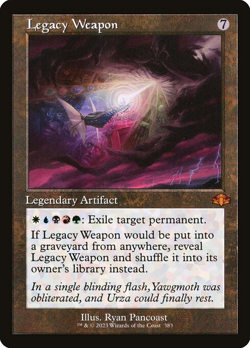 Legacy Weapon (Retro Frame) - Dominaria Remastered - M - 383