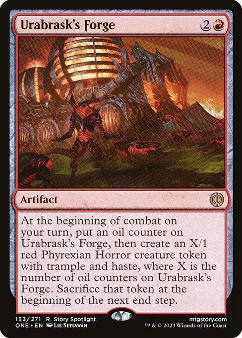 Urabrask's Forge - Phyrexia: All Will Be One - R - 153