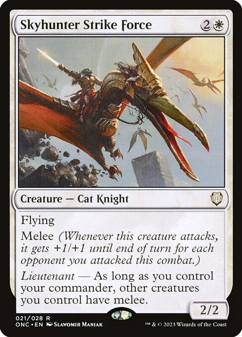 Skyhunter Strike Force - Commander: Phyrexia: All Will Be One - R - 21