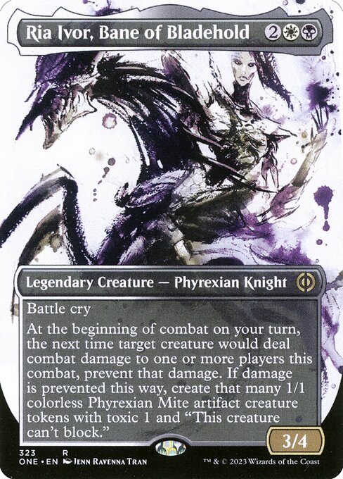 Ria Ivor, Bane of Bladehold (Showcase) - Phyrexia: All Will Be One - R - 323