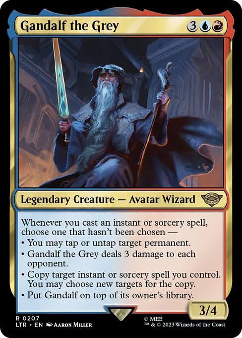 Gandalf the Grey - Universes Beyond: The Lord of the Rings: Tales of Middle-earth - R - 207