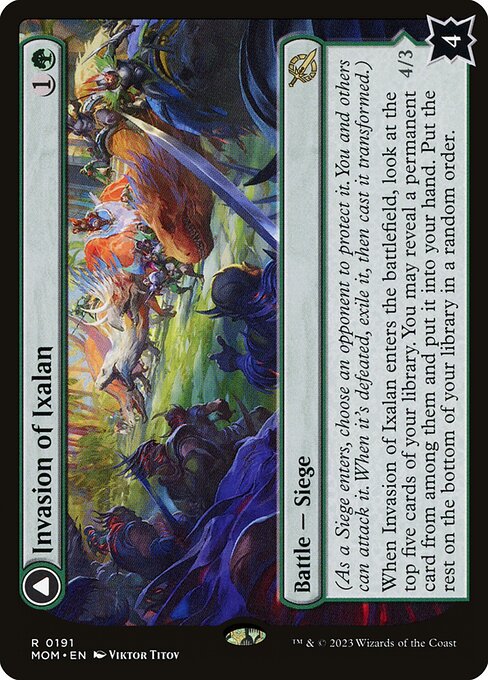 Invasion of Ixalan - March of the Machine - R - 191