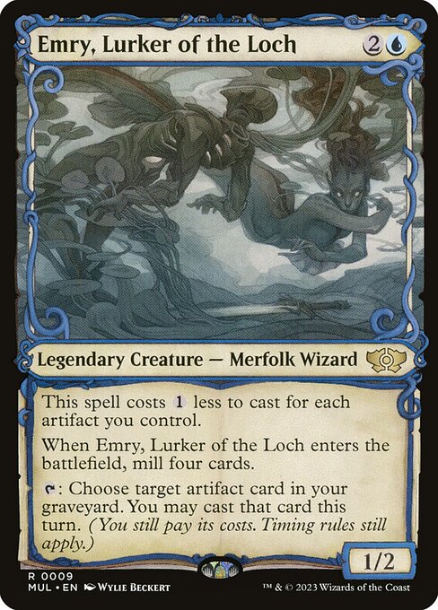 Emry, Lurker of the Loch - March of the Machine: Multiverse Legends - R - 9