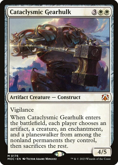 Cataclysmic Gearhulk - Commander: March of the Machine - M - 176