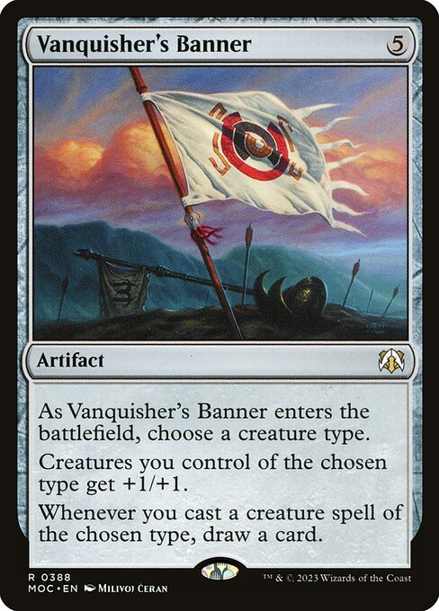 Vanquisher's Banner - Commander: March of the Machine - R - 388