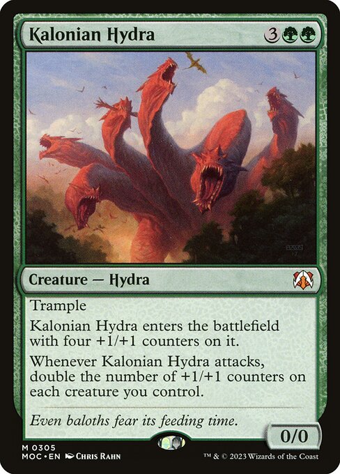 Kalonian Hydra - Commander: March of the Machine - M - 305