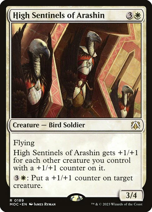 High Sentinels of Arashin - Commander: March of the Machine - R - 189