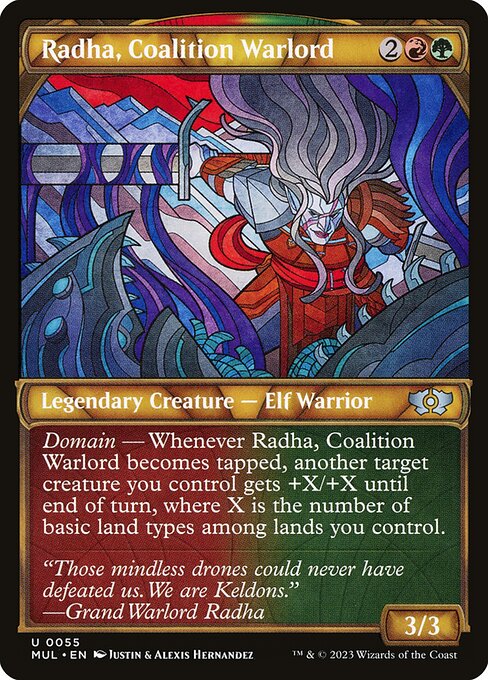 Radha, Coalition Warlord - March of the Machine: Multiverse Legends - U - 55