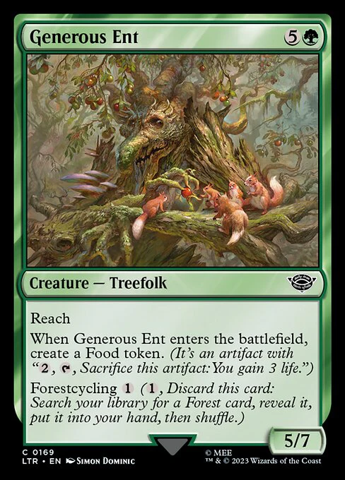 Generous Ent - Universes Beyond: The Lord of the Rings: Tales of Middle-earth - C - 169