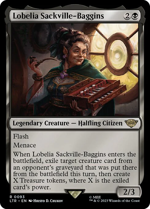 Lobelia Sackville-Baggins - Universes Beyond: The Lord of the Rings: Tales of Middle-earth - R - 93