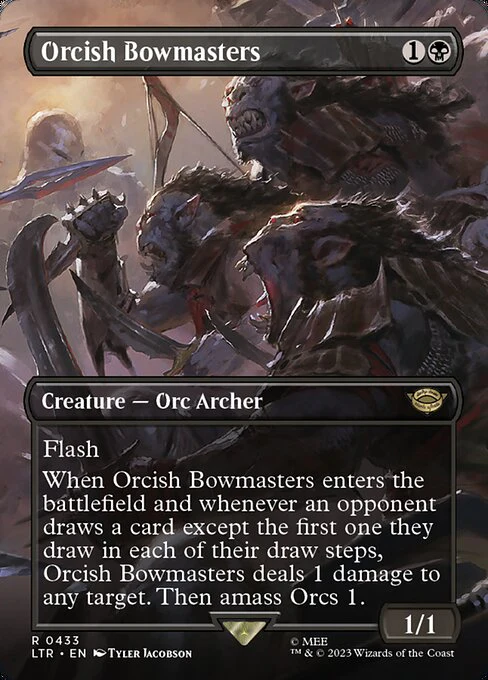Orcish Bowmasters (Borderless) - Universes Beyond: The Lord of the Rings: Tales of Middle-earth - R - 433