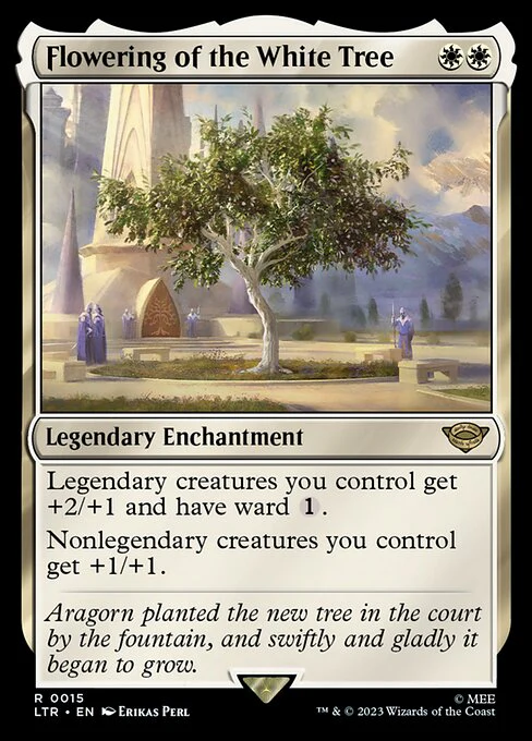 Flowering of the White Tree - Universes Beyond: The Lord of the Rings: Tales of Middle-earth - R - 15
