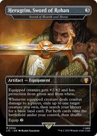Herugrim, Sword of Rohan - Sword of Hearth and Home - Commander: The Lord of the Rings: Tales of Middle-earth - M - 354