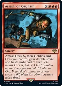 Assault on Osgiliath - Universes Beyond: The Lord of the Rings: Tales of Middle-earth - R - 285