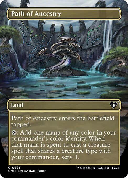 Path of Ancestry (Borderless) - Commander Masters - C - 661